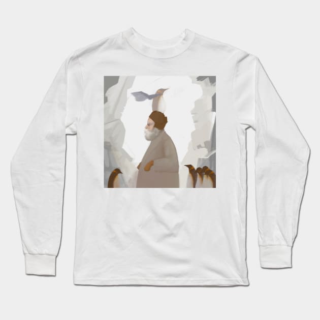 March with the Penguins Long Sleeve T-Shirt by JHeavenor